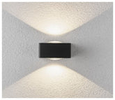 Avide Επιτοίχιο Φωτιστικό Εξωτερικού Χώρου Nazir LED 6W Θερμό 3000K IP54